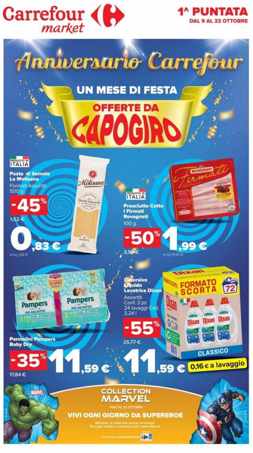 Offerte da Capogiro. Carrefour Market (2023-10-22-2023-10-22)