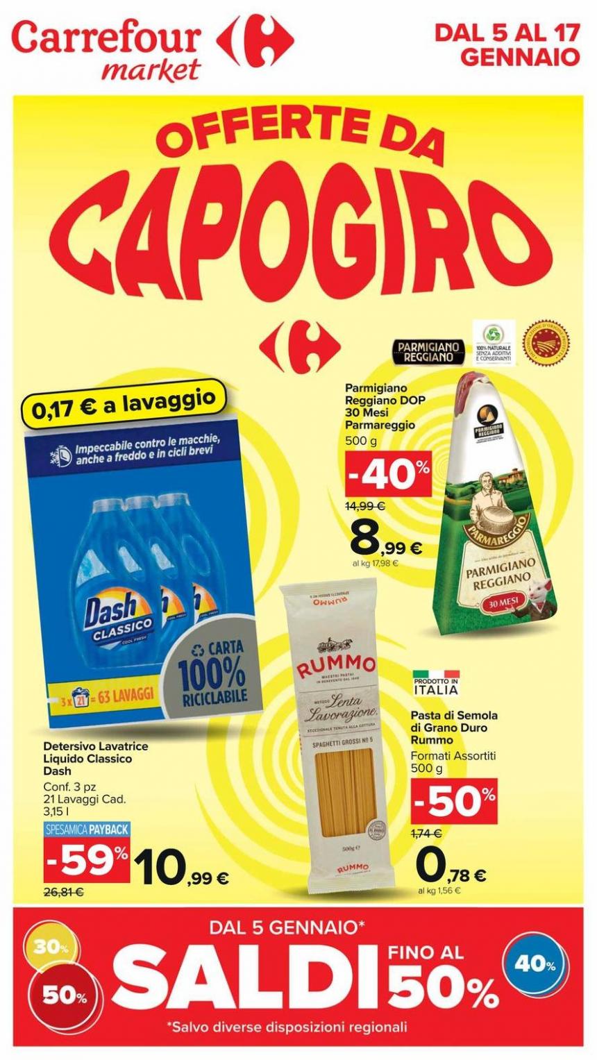 Offerte da Capogiro. Carrefour Market (2024-01-17-2024-01-17)