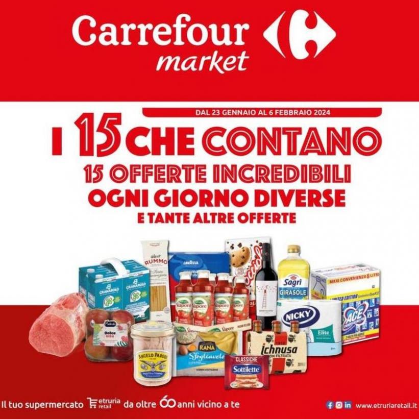 I 15 che contano. Carrefour Market (2024-02-06-2024-02-06)
