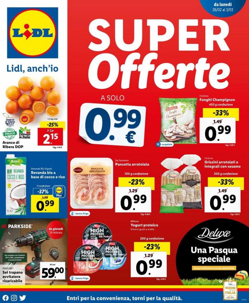 Super offerte a solo 0,99€. Lidl (2024-03-03-2024-03-03)