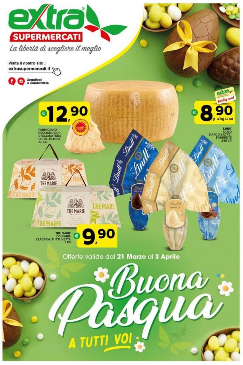 Buona Pasqua. Extra Supermercati (2024-04-03-2024-04-03)